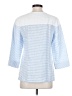 Tommy Bahama Blue 3/4 Sleeve Blouse Size XS - photo 2