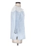 Tommy Bahama Blue 3/4 Sleeve Blouse Size XS - photo 4