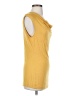 Halogen Yellow Sleeveless T-Shirt Size S - photo 4