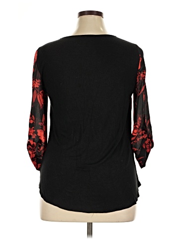 By & By 3/4 Sleeve Blouse (view 2)