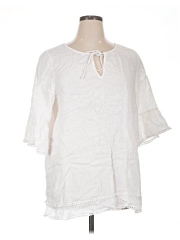 Tahari 3/4 Sleeve Blouse (view 1)