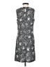 Jonathan Martin Print Gray Casual Dress Size S (estimated) - photo 2