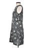 Jonathan Martin Print Gray Casual Dress Size S (estimated) - photo 5