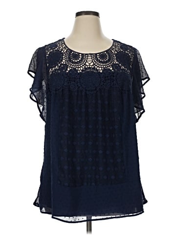DR2 Short Sleeve Blouse (view 1)