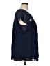 DR2 100% Polyester Blue Short Sleeve Blouse Size 1X - photo 4