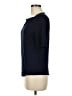 Talbots Solid Blue Short Sleeve Top Size M - photo 5