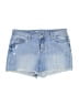 Jennifer Lopez Blue Denim Shorts Size 31 waist (estimated) - photo 1