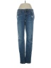 CAbi Hearts Blue Jeans Size 0 - photo 1