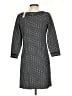 Max Studio Polka Dots Black Casual Dress Size S - photo 2
