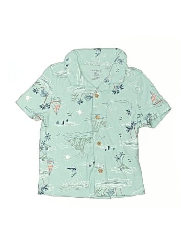 Carter's Short Sleeve Button-Down Shirt (view 1)
