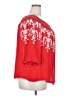 Curations Red 3/4 Sleeve Blouse Size 2X - photo 4