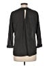 Zara Basic Polka Dots Black 3/4 Sleeve Button-Down Shirt Size M - photo 2