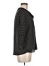 Zara Basic Polka Dots Black 3/4 Sleeve Button-Down Shirt Size M - photo 4