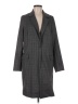 Adrianna Papell Houndstooth Gray Coat Size M - photo 1