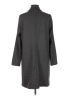Adrianna Papell Houndstooth Gray Coat Size M - photo 2
