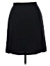 Hillard & Hanson Solid Black Formal Skirt Size 8 - photo 2