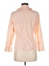 Tracy M. Orange 3/4 Sleeve Button-Down Shirt Size M - photo 2