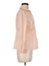 Tracy M. Orange 3/4 Sleeve Button-Down Shirt Size M - photo 4