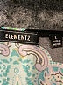 Elementz Paisley Green Cocktail Dress Size L - photo 7