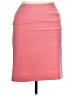 Le Suit 100% Polyester Solid Pink Casual Skirt Size 14 Petite - photo 1