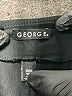 George Solid Black Shorts Size 1X - photo 3
