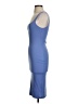 Zara Solid Blue Cocktail Dress Size S - photo 5