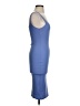 Zara Solid Blue Cocktail Dress Size S - photo 4