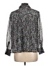 Ganni Tweed Teal Long Sleeve Blouse Size EU 44 / US 14 - photo 2