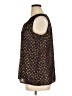 Worthington 100% Polyester Brown Sleeveless Blouse Size XL - photo 5