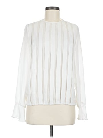 Zara Basic Long Sleeve Blouse (view 1)