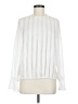 Zara Basic 100% Polyester Ivory Long Sleeve Blouse Size M - photo 1