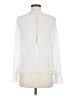 Zara Basic 100% Polyester Ivory Long Sleeve Blouse Size M - photo 2