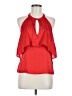 Guess 100% Polyester Red Sleeveless Blouse Size M - photo 1