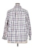 St. John's Bay 100% Cotton Plaid White 3/4 Sleeve Button-Down Shirt Size 2X - photo 2