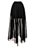 GB 100% Polyester Black Formal Skirt Size XS - photo 1