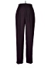 Halston 100% Polyester Burgundy Dress Pants Size 10 - photo 1