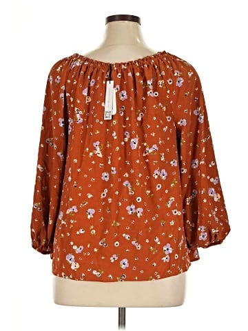 Sanctuary 3/4 Sleeve Blouse (view 2)