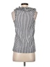 J.Crew 100% Cotton Silver Sleeveless Blouse Size 0 (petite) - photo 2