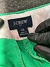 J.Crew Factory Store Solid Green Shorts Size 12 - photo 3