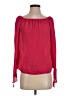Three Eighty Two 100% Polyester Red Long Sleeve Blouse Size XS - photo 1