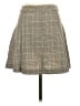 MNG Plaid Gray Casual Skirt Size S - photo 2