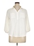 Papermoon 100% Polyester Ivory 3/4 Sleeve Blouse Size XL (petite) - photo 1
