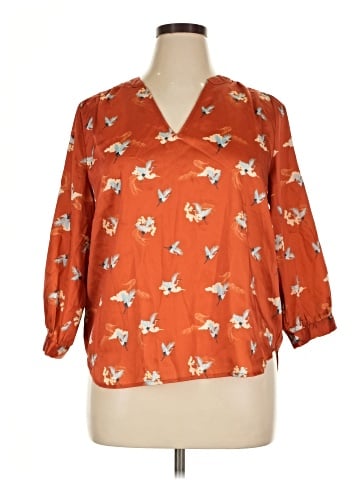 Velvet Heart 3/4 Sleeve Blouse (view 1)