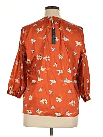 Velvet Heart 3/4 Sleeve Blouse (view 2)