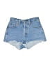 Levi's Blue Denim Shorts Size 25 waist - photo 1