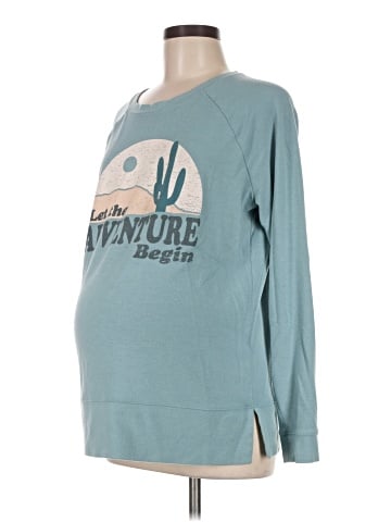 Isabel Maternity Long Sleeve T-Shirt (view 1)
