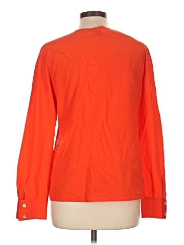 St. John Long Sleeve Silk Top (view 2)