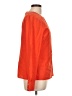 St. John Orange Long Sleeve Silk Top Size 10 - photo 4