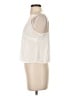 Ann Taylor LOFT 100% Polyester Ivory Sleeveless Blouse Size XXS - photo 5