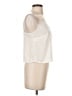 Ann Taylor LOFT 100% Polyester Ivory Sleeveless Blouse Size XXS - photo 4